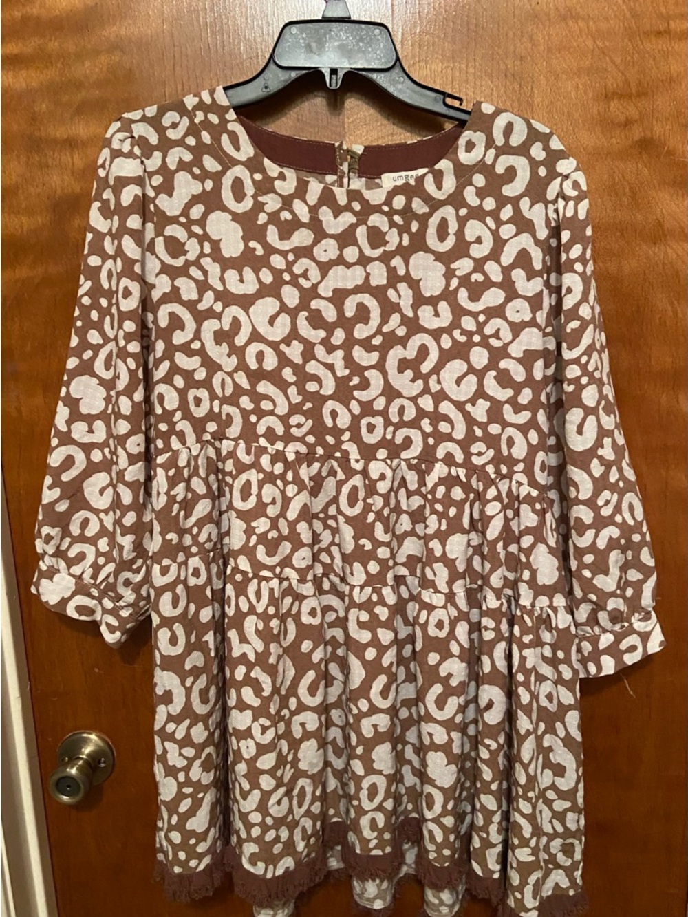 Umgee Animal Print Tunic Top